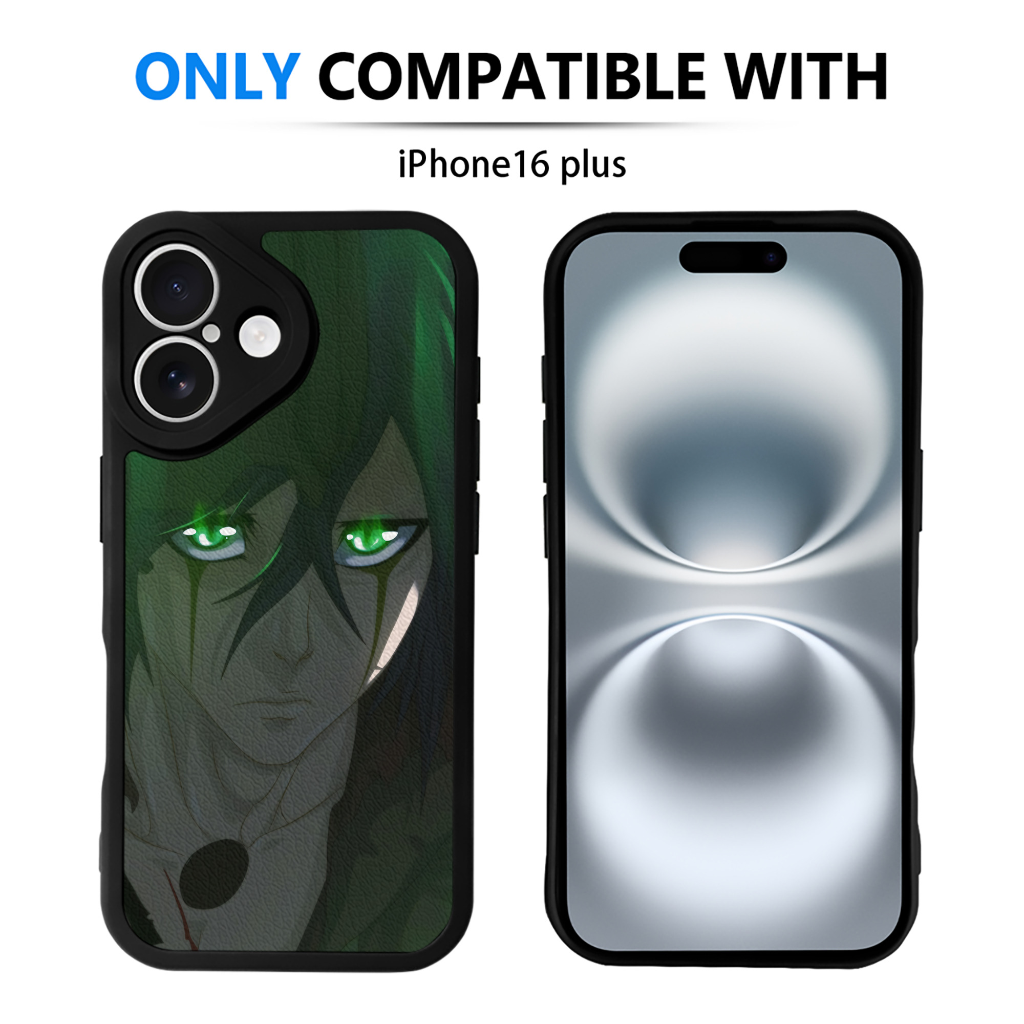 （画像用） ブリーチ BLEACH 【iPhone 16シリーズ対応】シリコンスマホケース（レザー調） 材質：シリコン